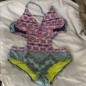 Jessica Simpson Cutout one piece.